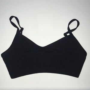 Capezio Black Sports Bra